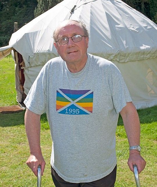 Charles at Laurieston Hall