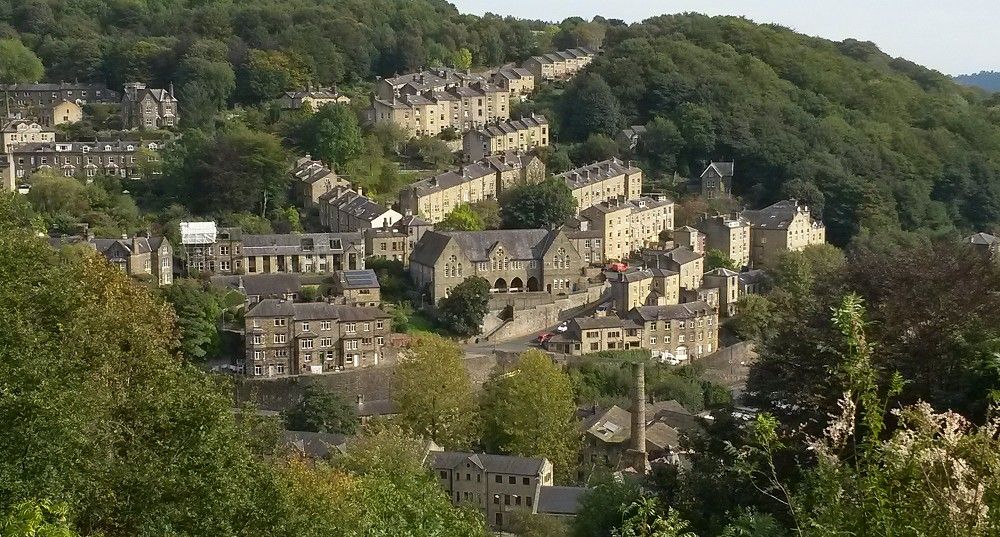 A view over Hebden Bridge