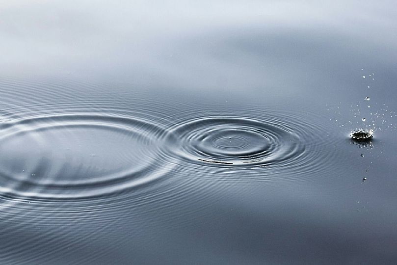 Ripples on water